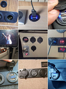 TDS TS-CAU48 Зеленый Разветвитель авто (Врезной)